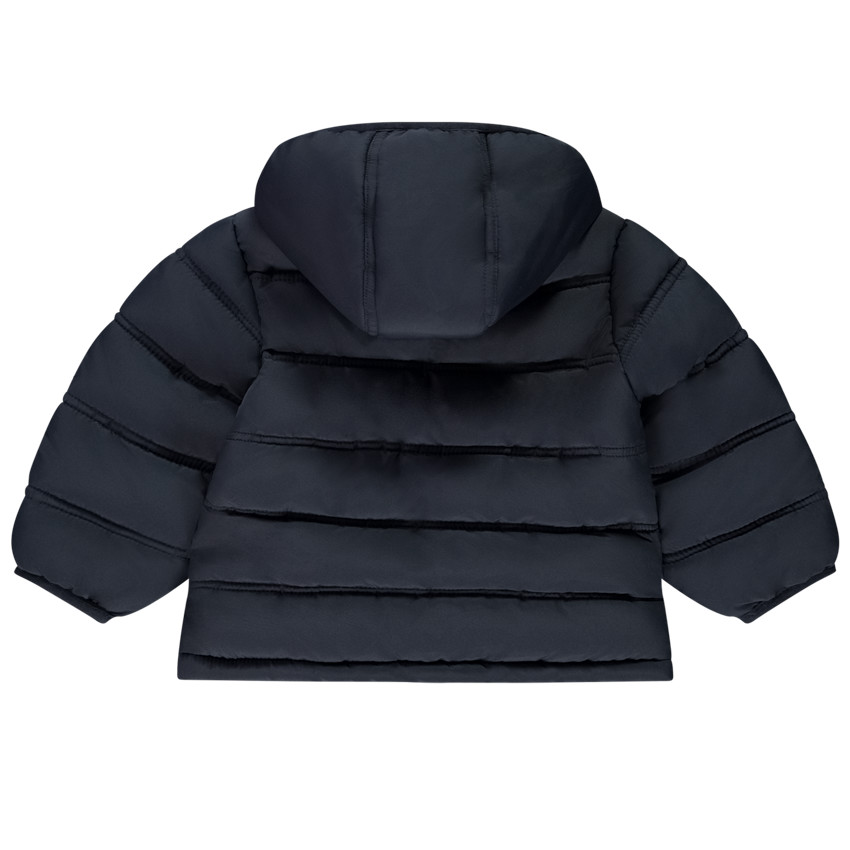 Plumífero acolchado con forro micropolar para bebé niña 