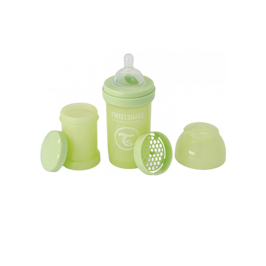 Biberón anticólicos 180ml - Verde Cactus 