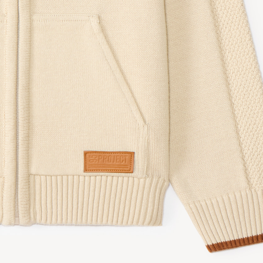 Gilet zippé en tricot garçon 