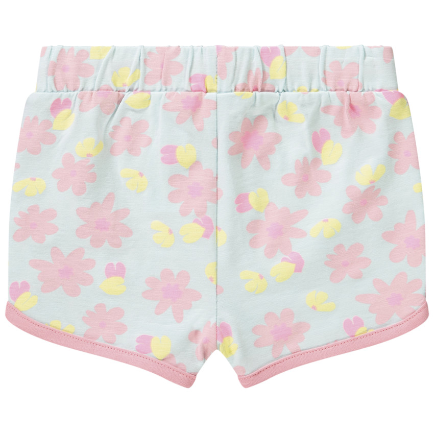 Short de deporte estampado fantasía para bebé niña 