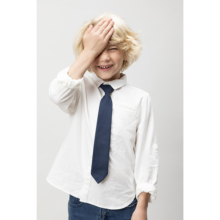 Pack de 2 corbatas a juego para niño 