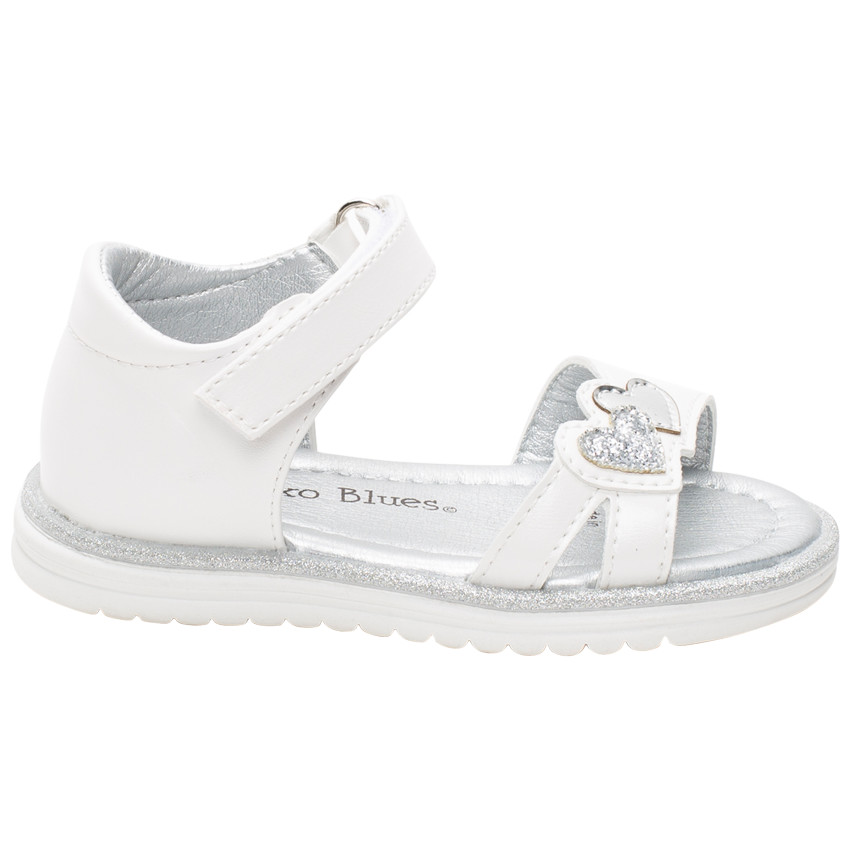 Sandalias de corazones plateados para bebé niña  Additional Sandalias de corazones plateados para bebé niña