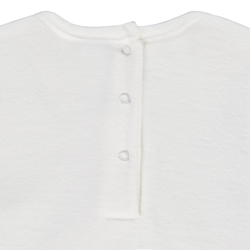Pijama de terciopelo de 2 piezas para bebé niño 