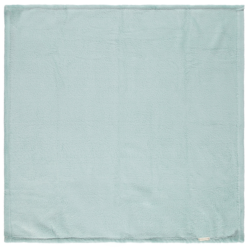 Manta de sherpa unicolor 75 x 75 cm 