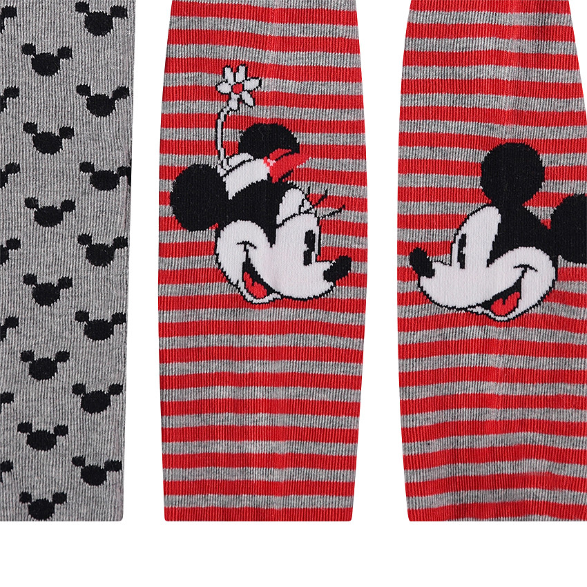 Pack de 2 medias gruesas con dibujo Minnie y Mickey Disney  Additional Pack de 2 medias gruesas con dibujo Minnie y Mickey Disney