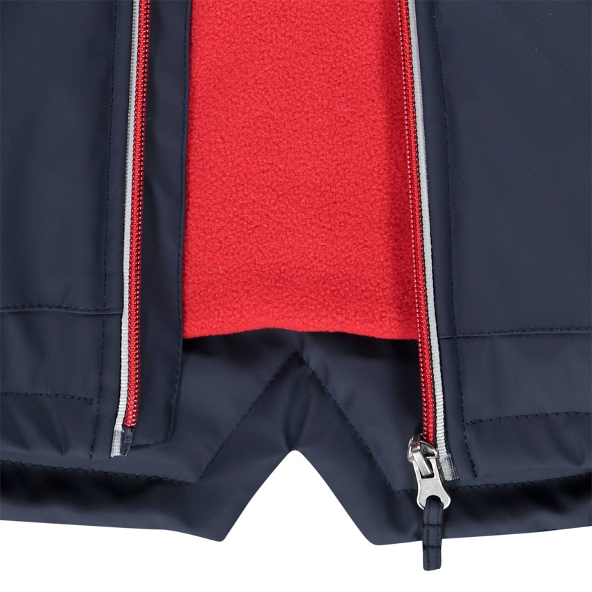 Parka gomme à capuche et doublure micropolaire pour garçon Main Parka gomme à capuche et doublure micropolaire pour garçon