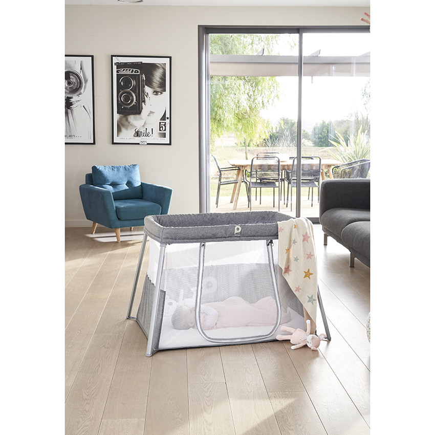Cuna de viaje Easydodo - Gris 