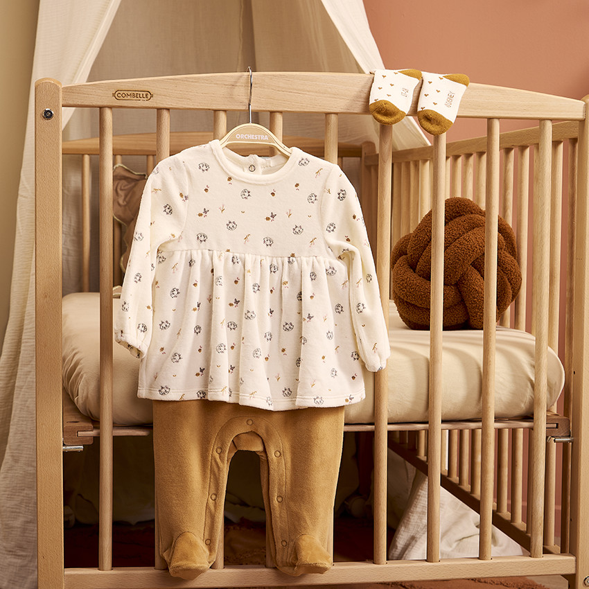 Pelele de terciopelo efecto 2 en 1 Marie Disney para bebé niña 