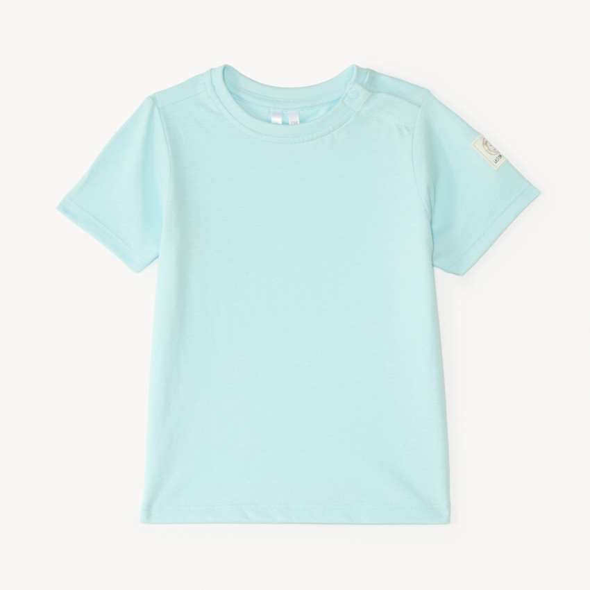 Conjunto de tirantes y camiseta de manga corta lisa para bebé niño 