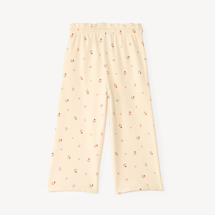 Pantalón de chándal amplio niña con estampado original 