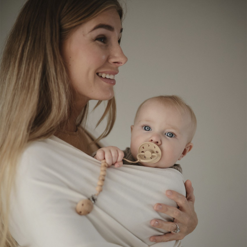 PACK 2 CHUPETES BLOCK LATEX MOON PHASE S.LILAC/PORTOBELLO 0+ 