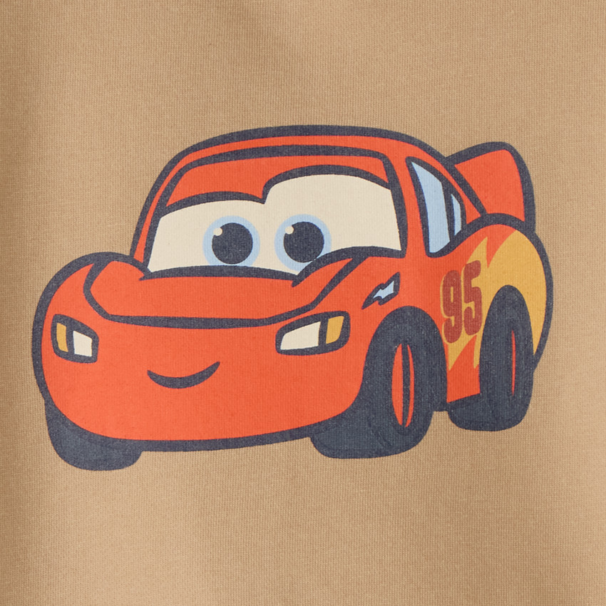 Sudadera de felpa para bebé niño Flash McQueen Cars Disney 
