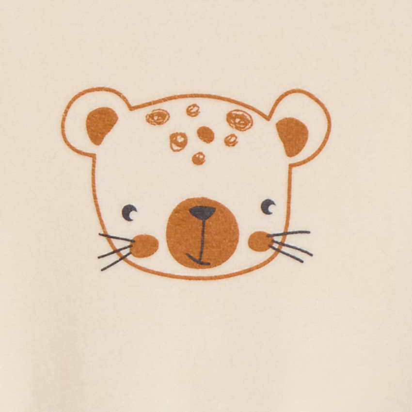 Pelele de terciopelo estampado para bebé niño 