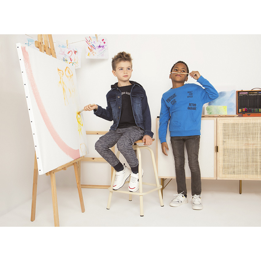 Camiseta manga corta motivo coche 