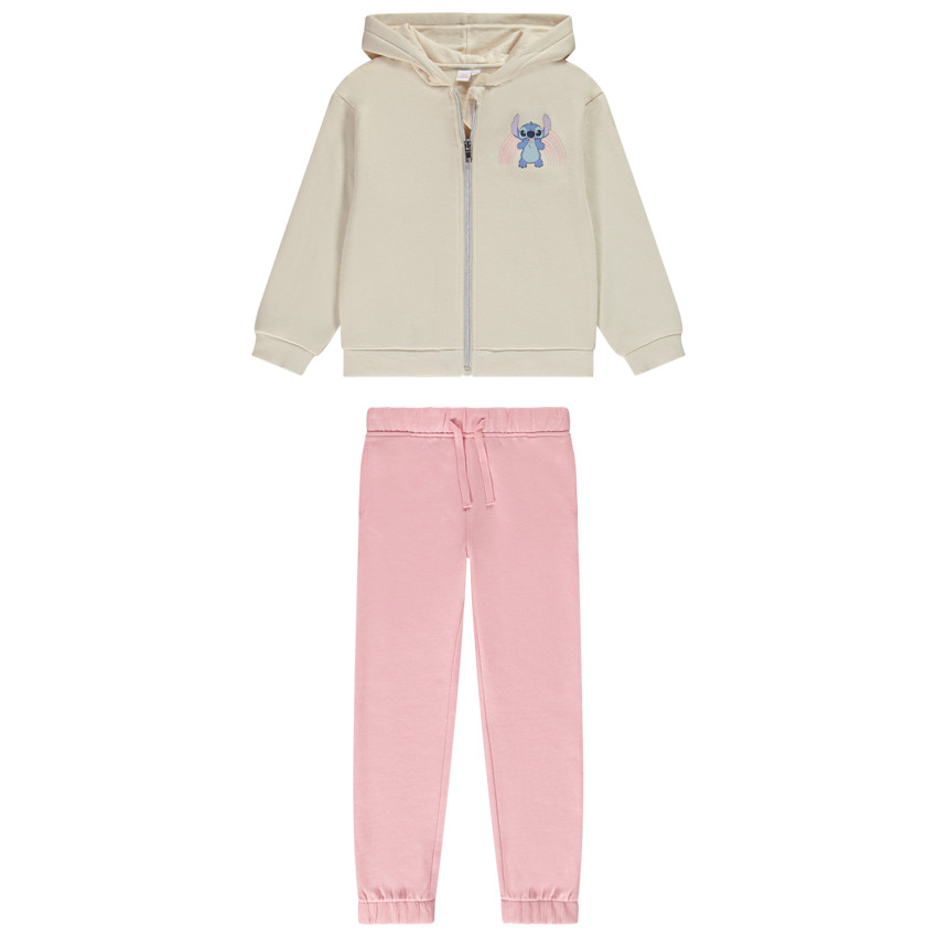Conjunto de chándal 2 piezas Stitch & Angel Disney para niña 