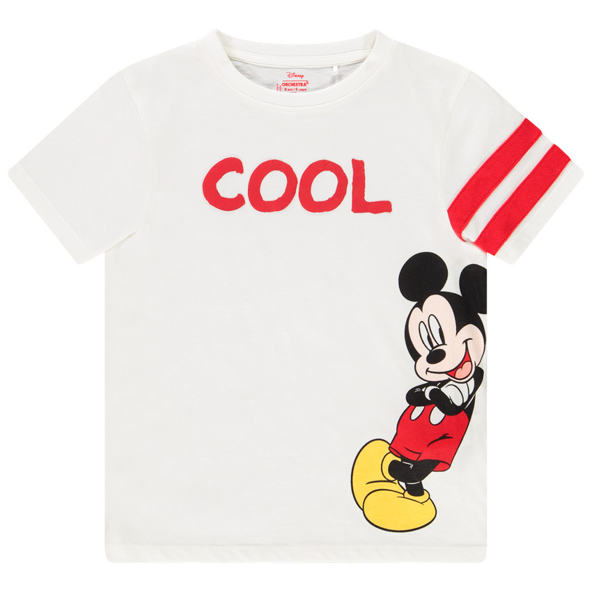 T-shirt manches courtes en coton Mickey Disney pour garçon  Additional T-shirt manches courtes en coton Mickey Disney pour garçon