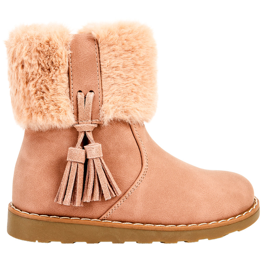 Bottines vieux rose discount