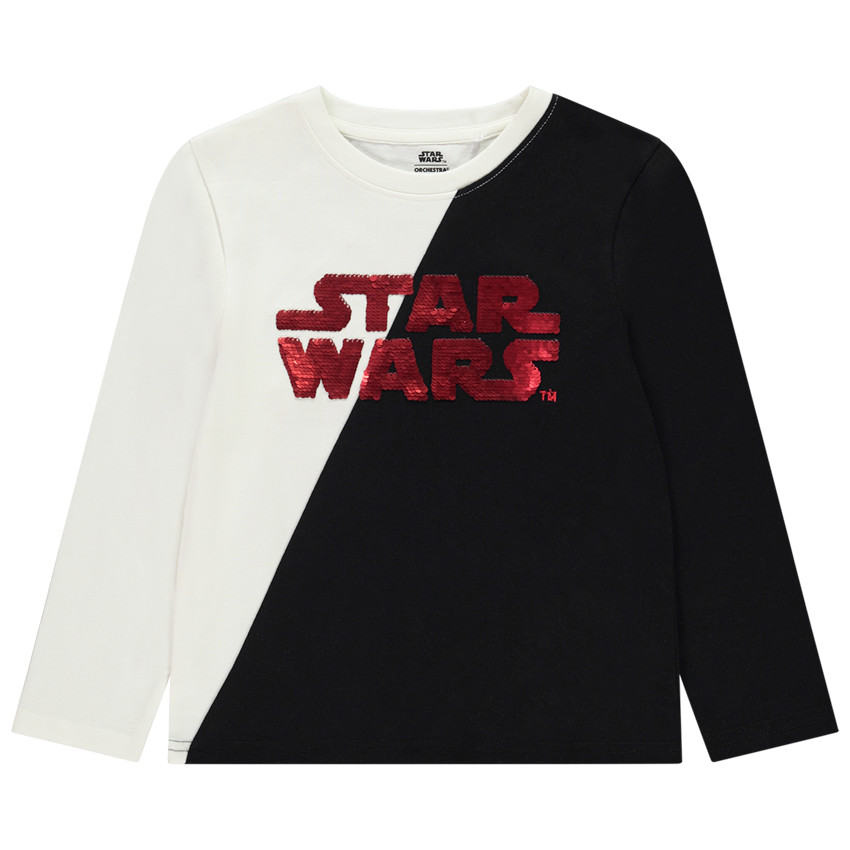 Camiseta de manga larga con lentejuelas mágicas de Star Wars para niño  Additional Camiseta de manga larga con lentejuelas mágicas de Star Wars para niño