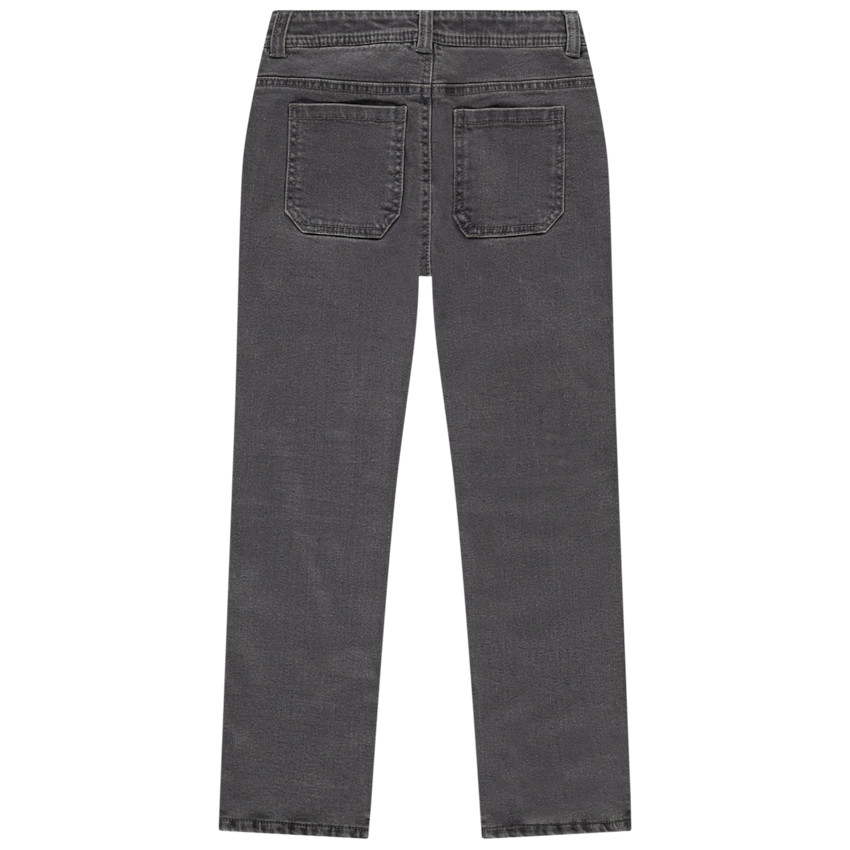 Pantalones vaqueros slim en denim liso para niño 