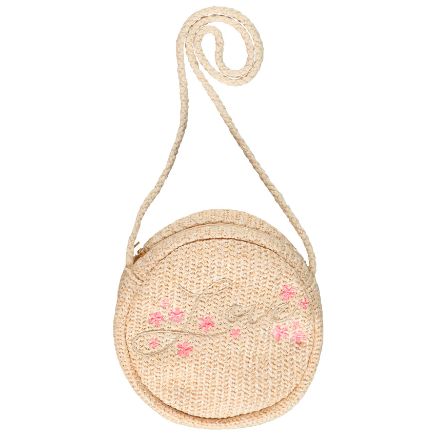 Bolso bandolera efecto paja y bordados  Additional Bolso bandolera efecto paja y bordados