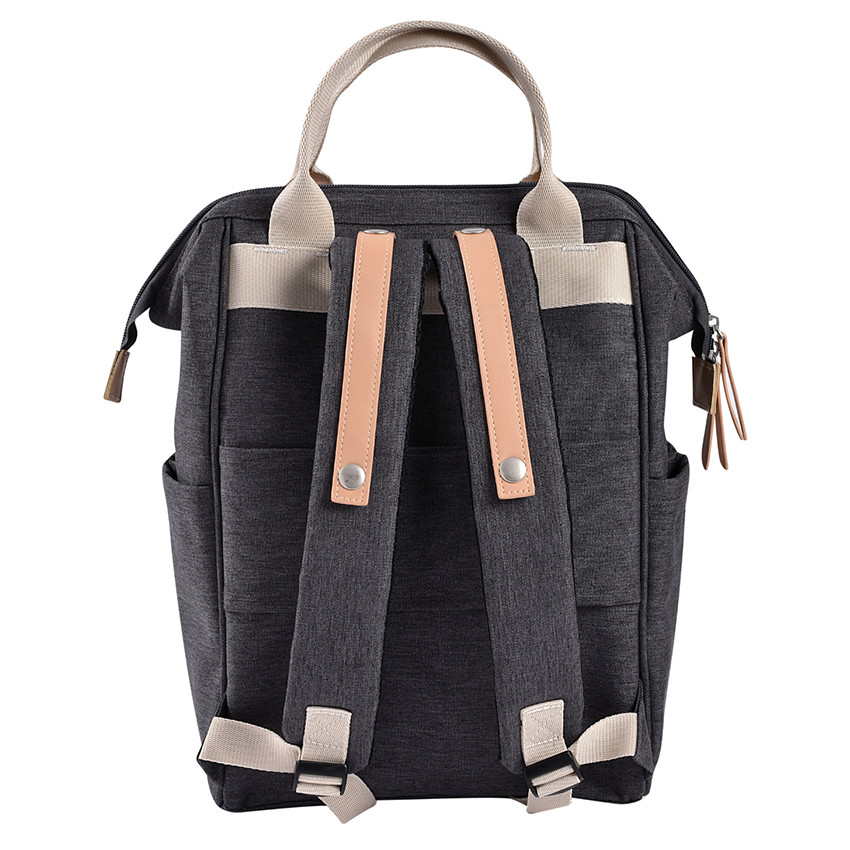 Sac à dos à langer Wellington Gris chiné foncé 