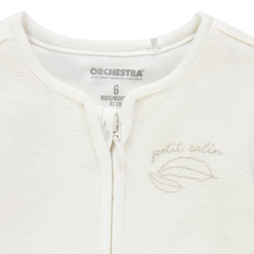 Pelele estampado plumas 