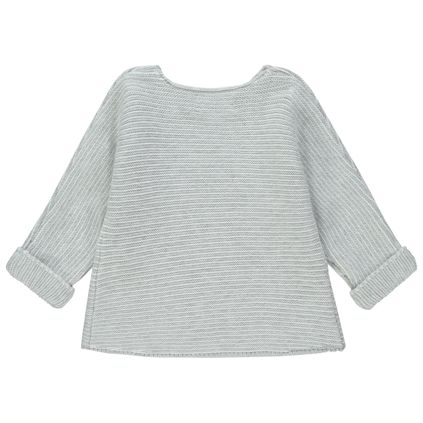 Camiseta de punto estilo cruzado para bebé niño 