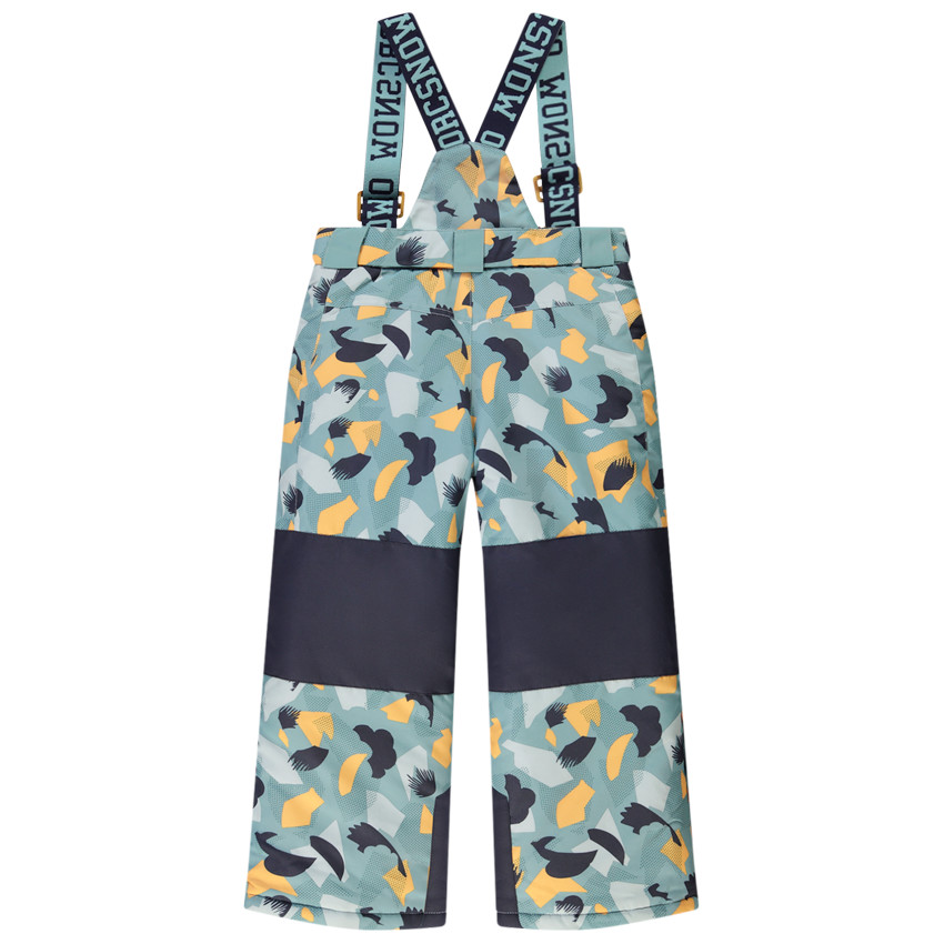 Pantalón de esquí impreso con tirantes desmontables para niño  Additional Pantalón de esquí impreso con tirantes desmontables para niño
