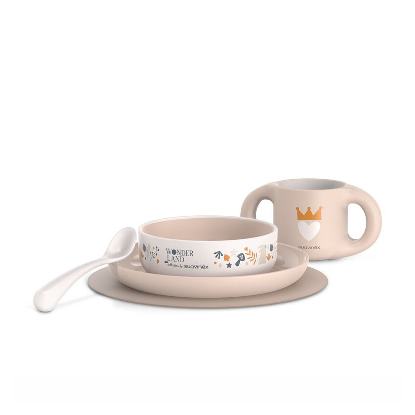 Set de comida 6 meses+ - Rosa 