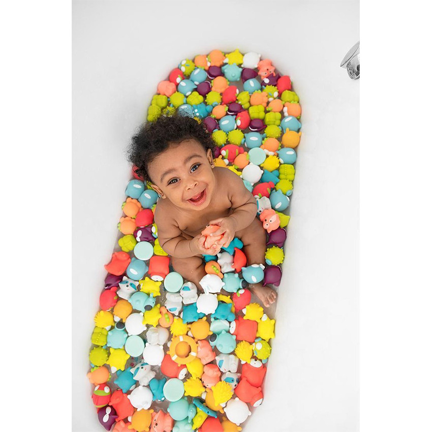 Pack de 10 juguetes de baño Splash Montagne. 