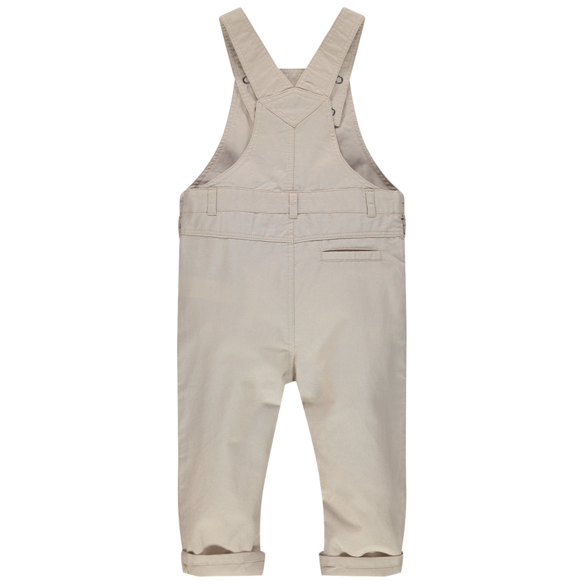 Peto largo de algodón beige  