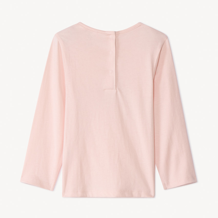 Camiseta de manga larga estampada para bebé niña 