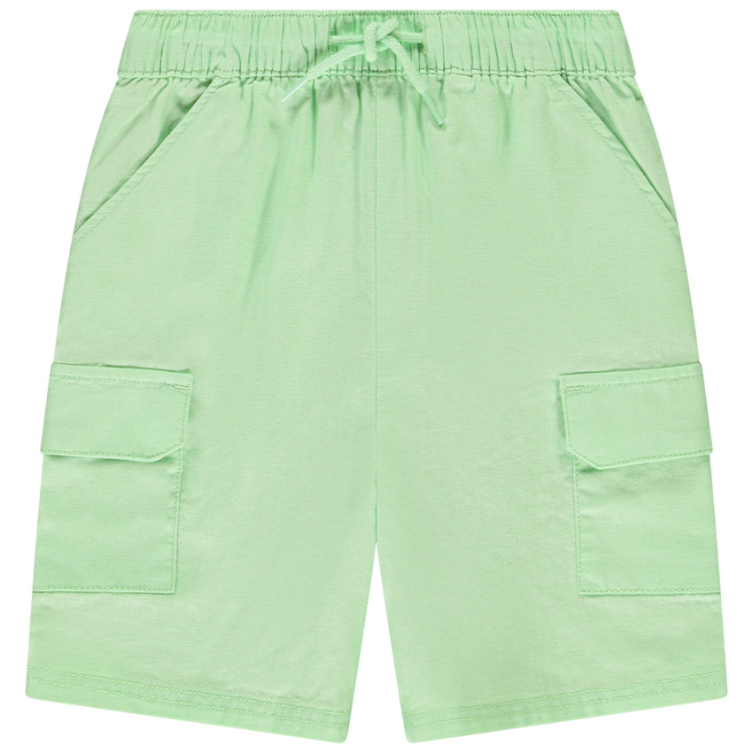 Bermuda liso con bolsillos para bebé niño  Additional Bermuda liso con bolsillos para bebé niño