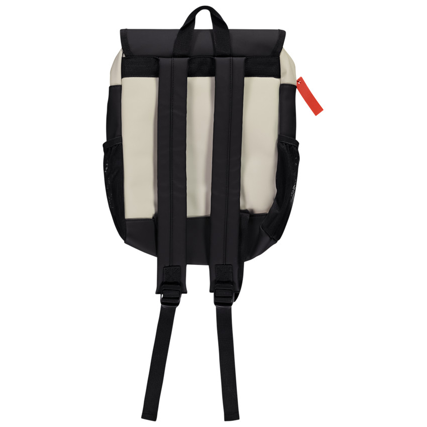 Mochila de lona repelente efecto color block para niño 