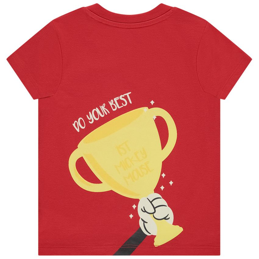 Camiseta de manga corta estampada de Mickey Disney para bebé niño 