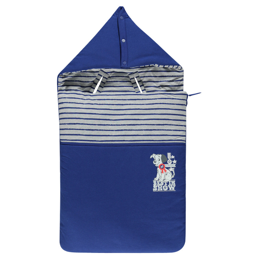 Nido de ángel de felpa uniforme con impreso con rayas Disney 