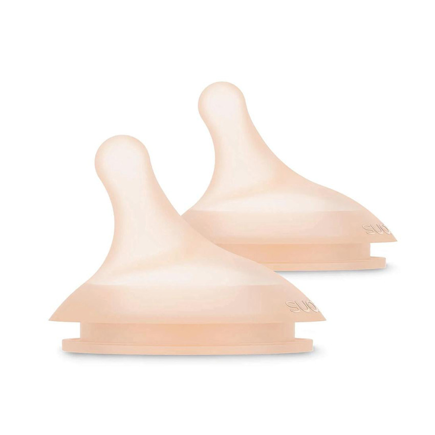 Pack de 2 tetinas de silicona anticólicas Zero.Zero flujo lento S 