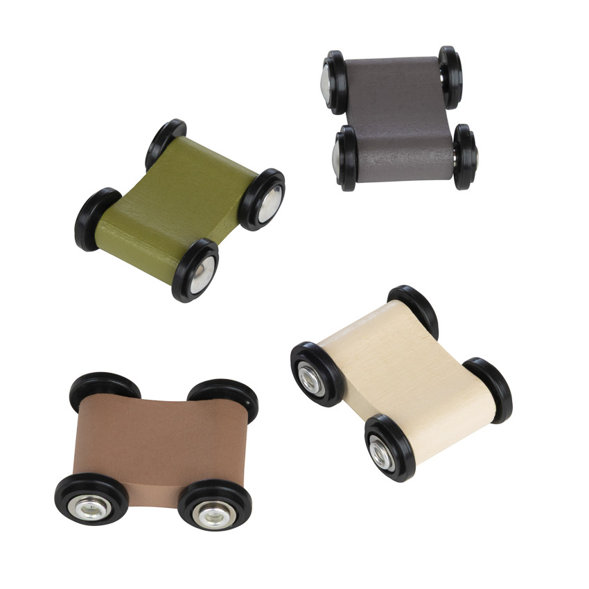 Tobogán de coches de madera Little Savane 