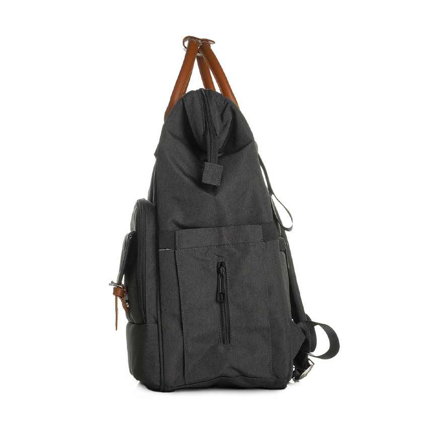 Mochila con cambiador Escapade gris oscuro 