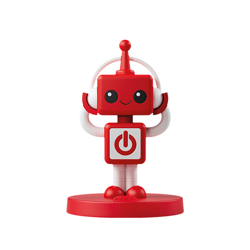 Figurita Faba•Me rojo para cuentacuentos Starter Set Faba y Starter Set Faba + 