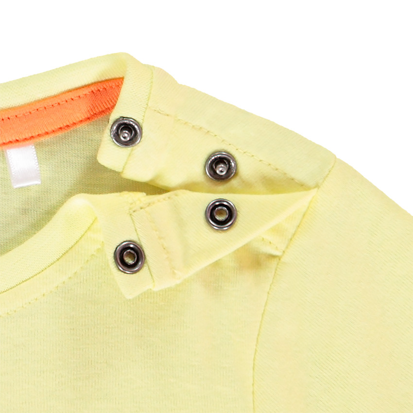 Camiseta de manga corta con estampado de animales para bebé niño 