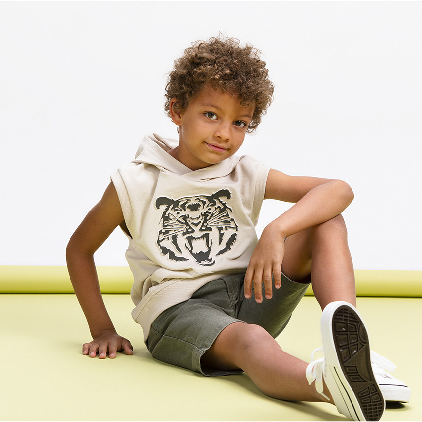 Bermudas algodón y lino 