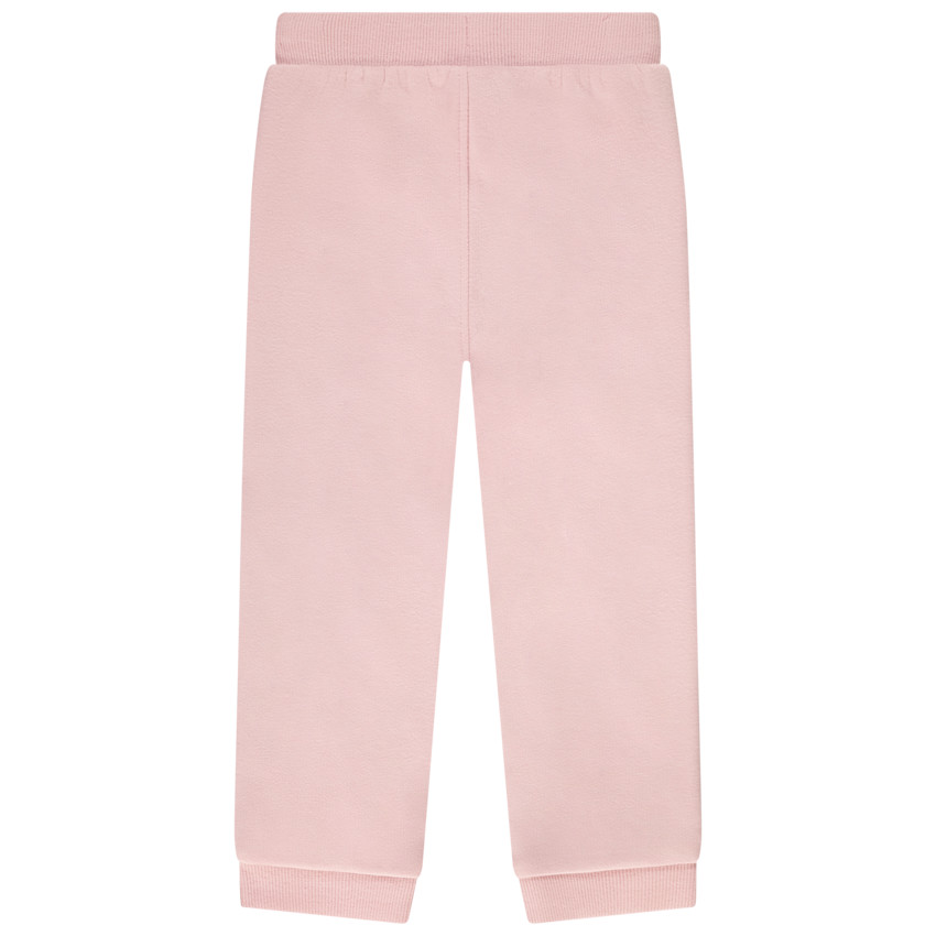 Jogging de felpa lisa para bebé niña 