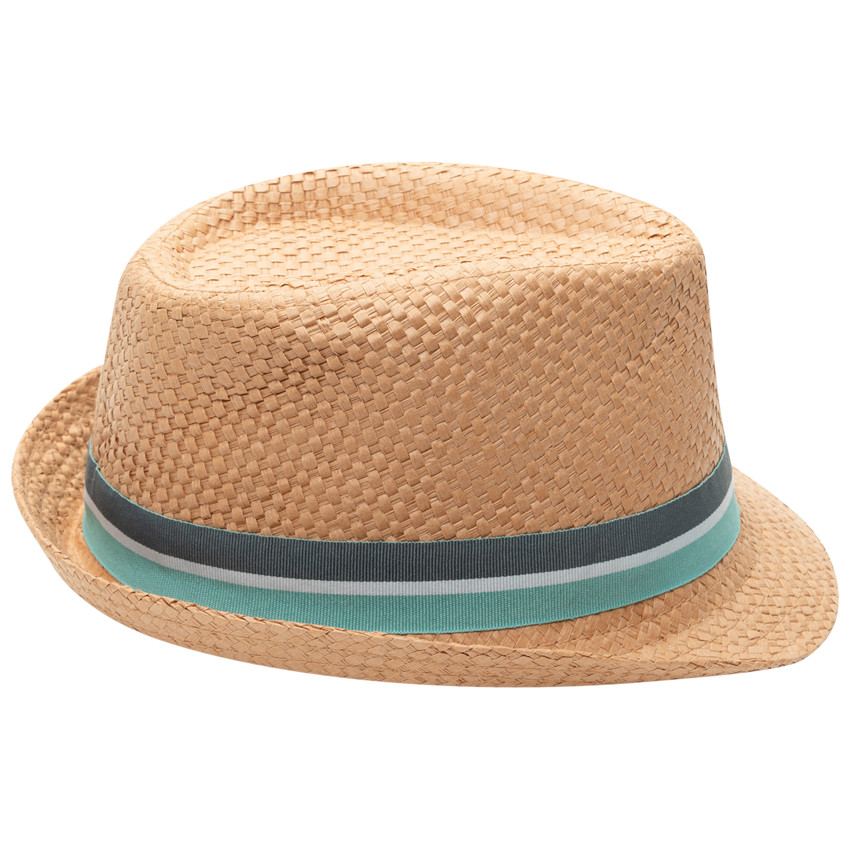 Borsalino con cinta de rayas 