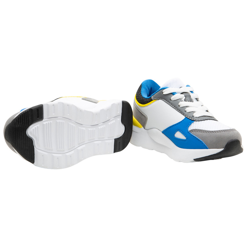 Zapatillas de estilo deportivo con aplicaciones que contrastan y suela de cuña  Additional Zapatillas de estilo deportivo con aplicaciones que contrastan y suela de cuña