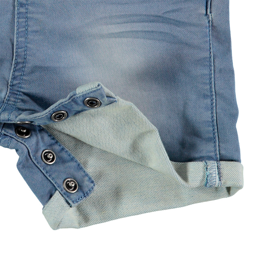 Pantalón corto vaquero efecto desgastado para niño  Additional Pantalón corto vaquero efecto desgastado para niño