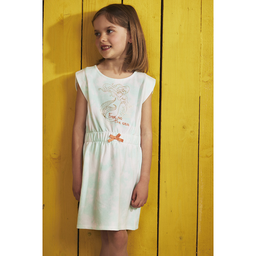 Robe en molleton print Ariel Disney pour fille 