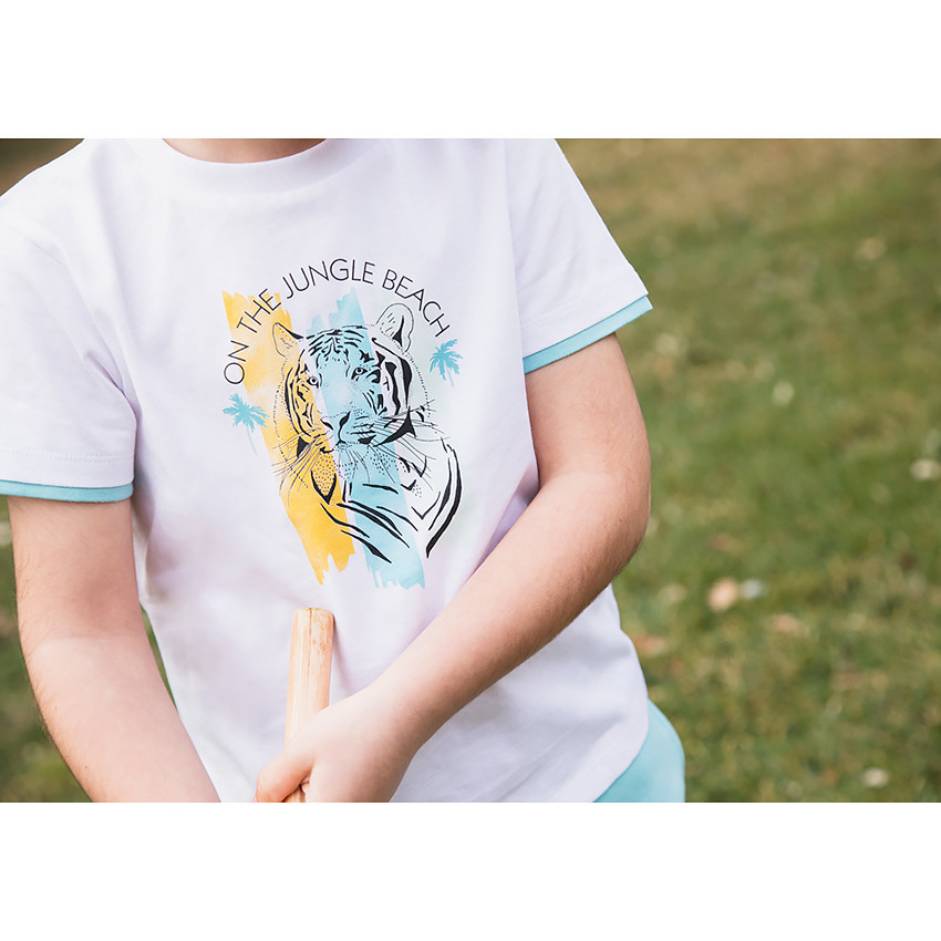 Conjunto camiseta manga corta + bermudas 