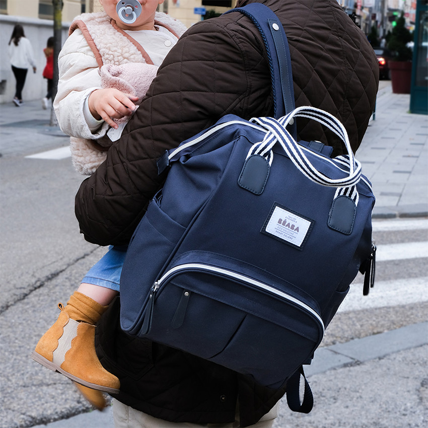 Bolso Cambiador Wellington azul marino 
