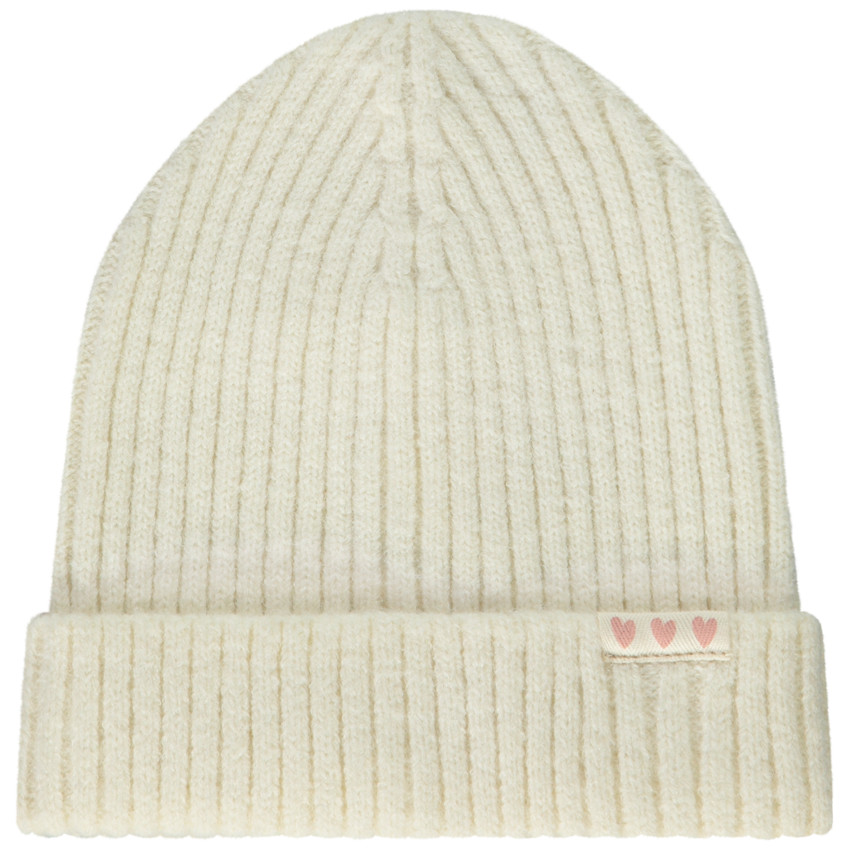 Gorro de canalé liso para niña 